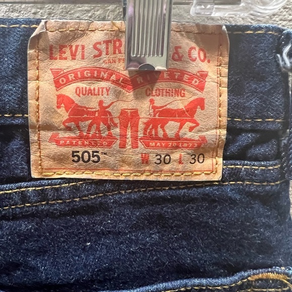 Men’s 505 Levi’s Denim Jeans - Picture 4 of 5
